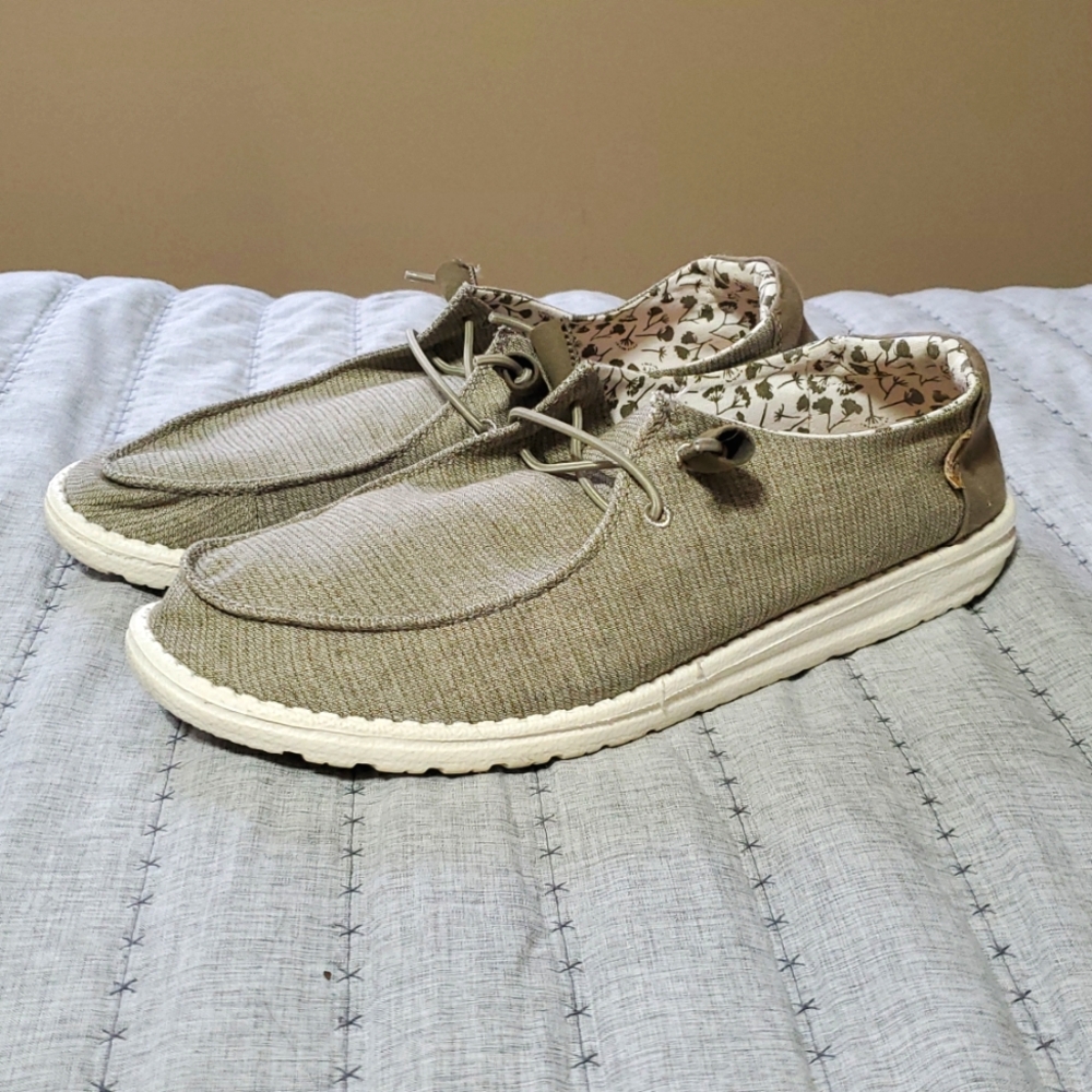 Hey Dude Natural Collection Slip On Shoes